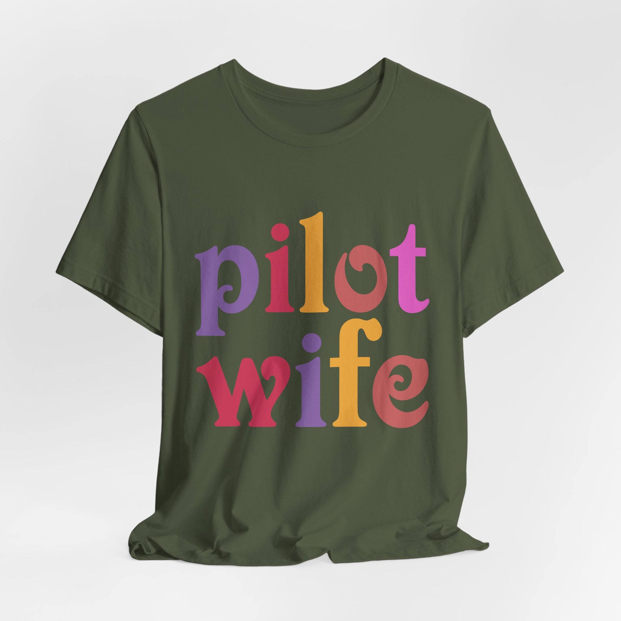 Pilot Wife Unisex Jersey Tee - Perfect for Aviation Enthusiasts