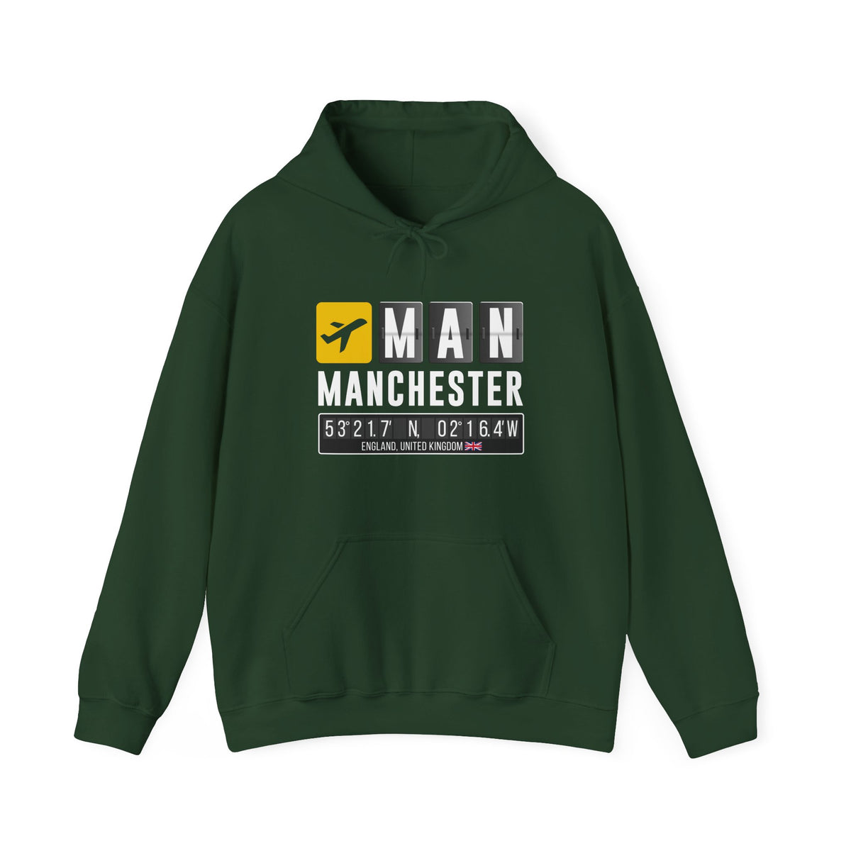 MAN Manchester Airport UK  - Pullover Hoodie