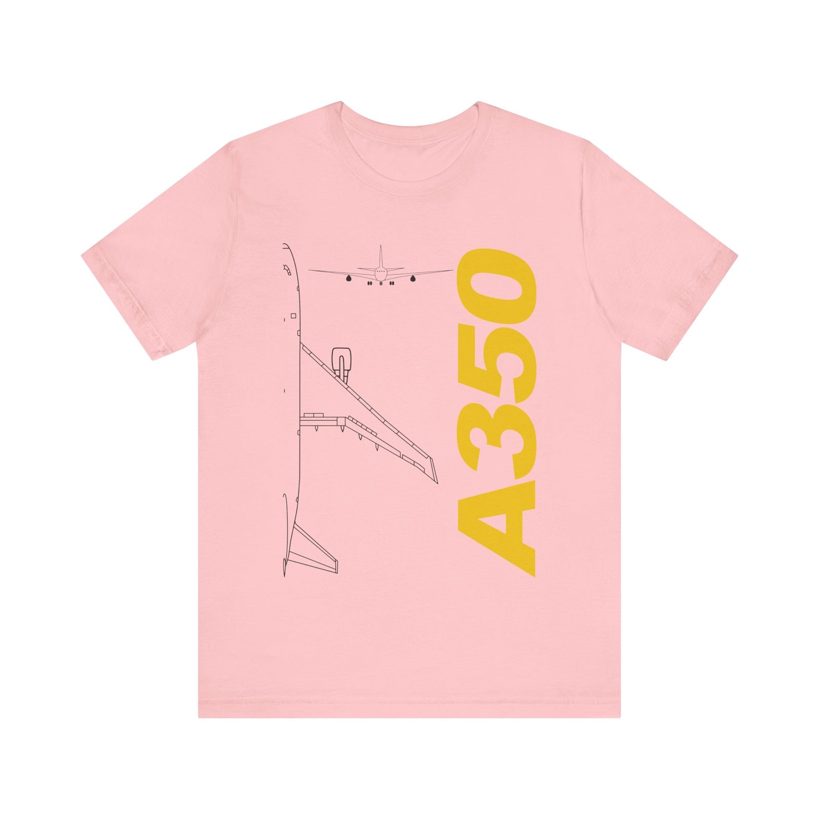 Airbus A350 Unisex Jersey Tee - Perfect for Aviation Enthusiasts