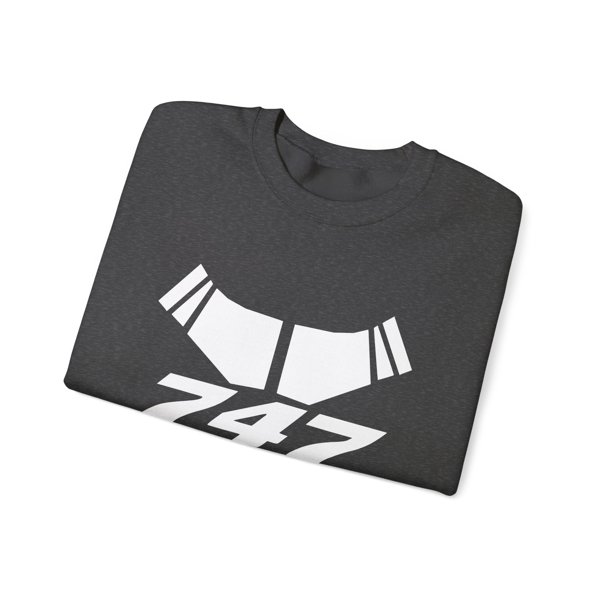 Boeing 747 Windshield Crewneck Sweatshirt - Travel Inspiring Cozy Apparel