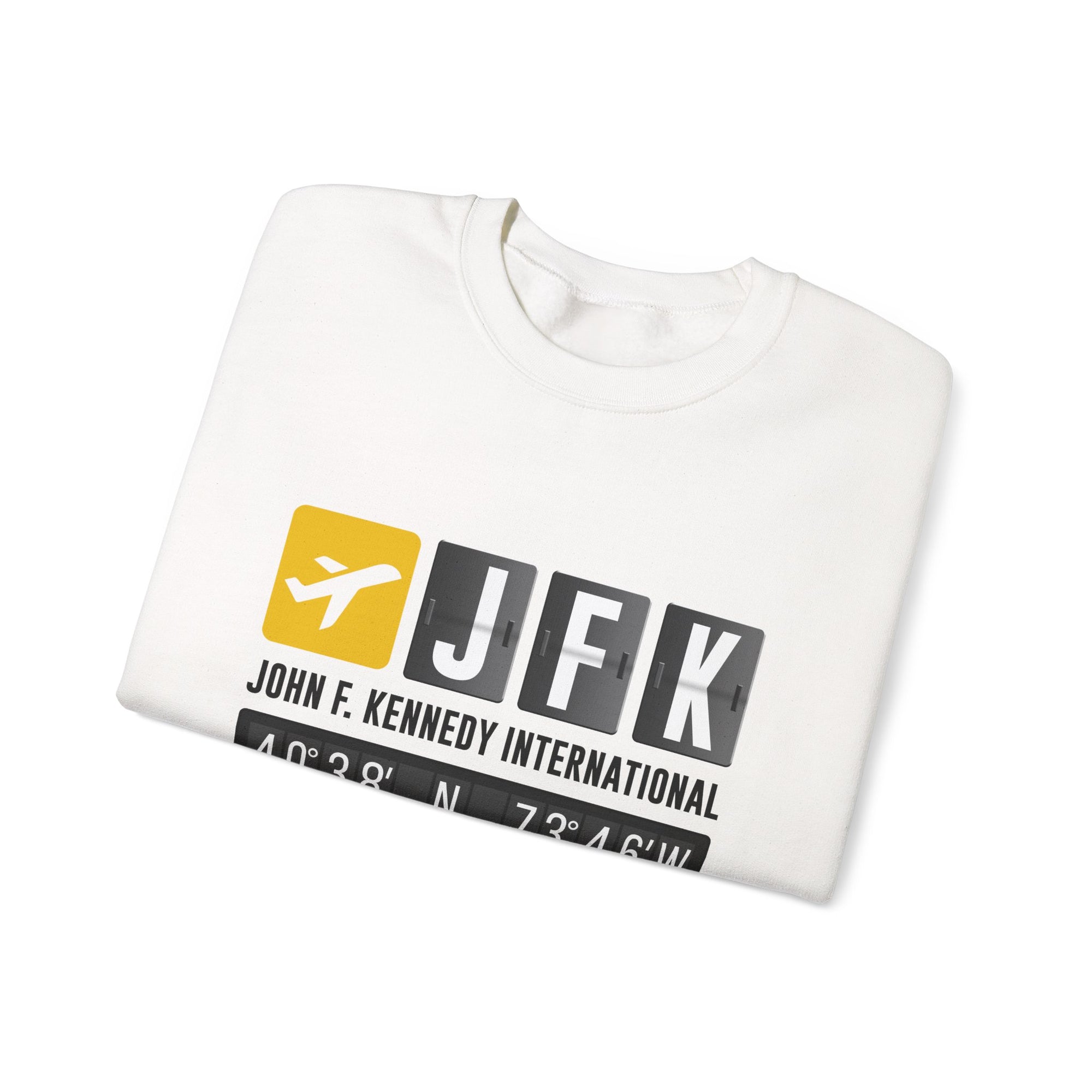 JFK John F. Kennedy International Airport    -  Crewneck Sweatshirt