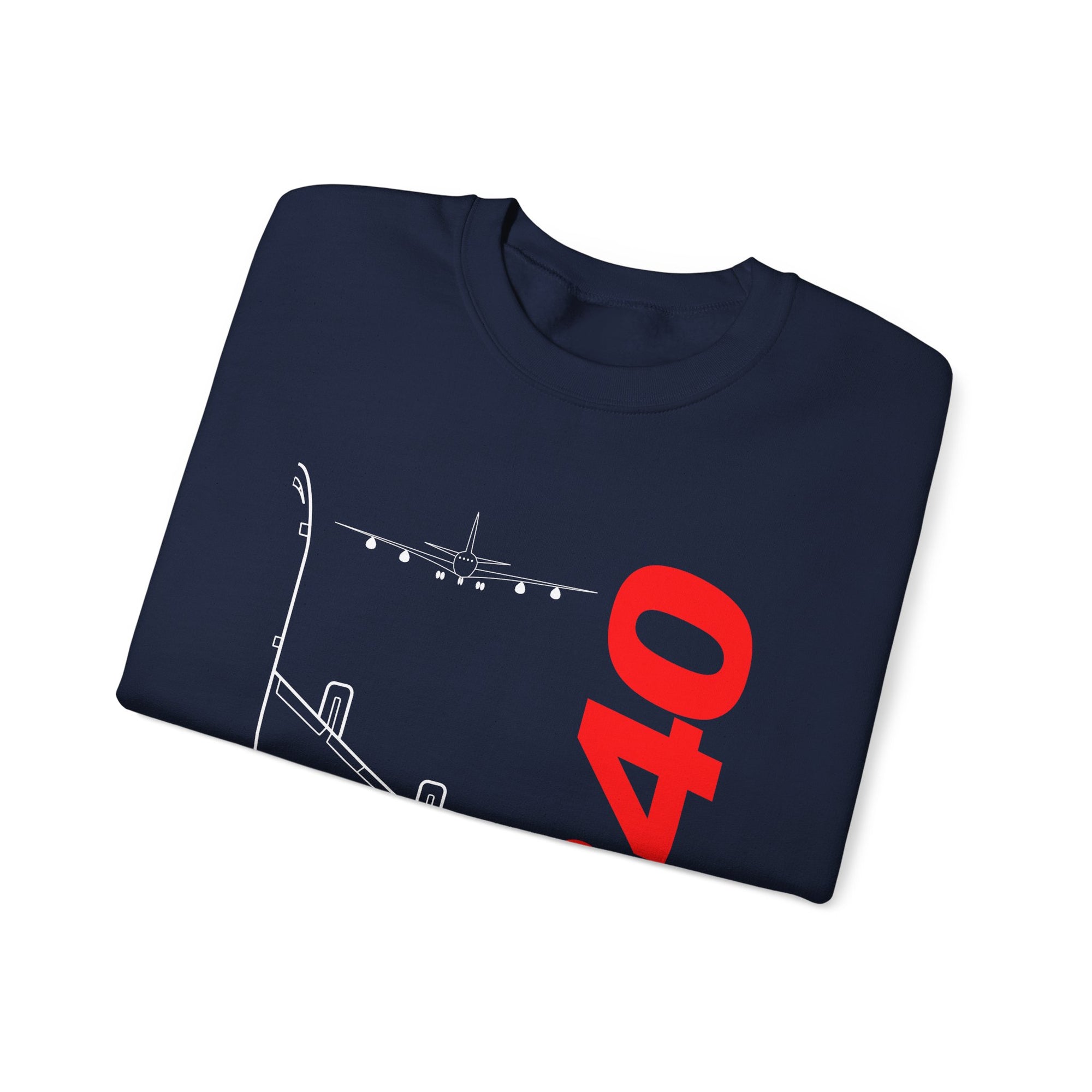 Airbus A340 Crewneck Sweatshirt - Travel Inspiring Cozy Apparel
