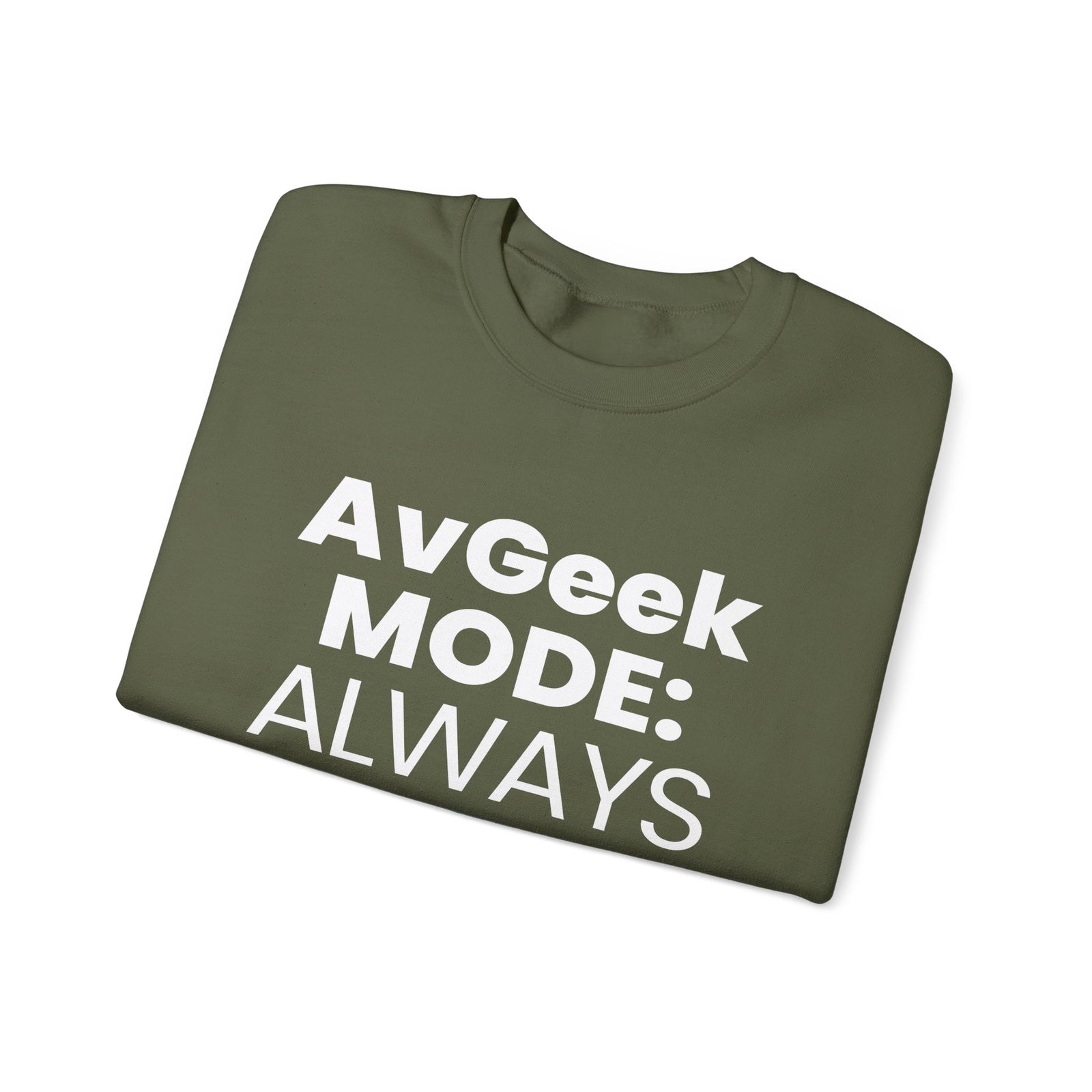 Avgeek Mode Always On   -  Crewneck Sweatshirt