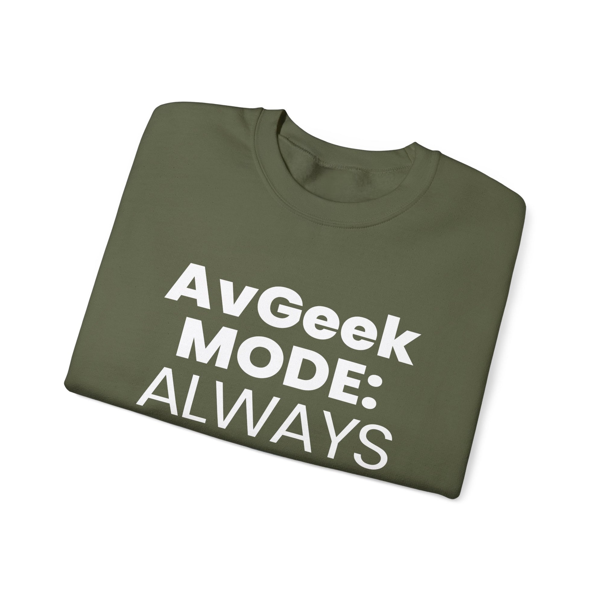 Avgeek Mode Always On   -  Crewneck Sweatshirt