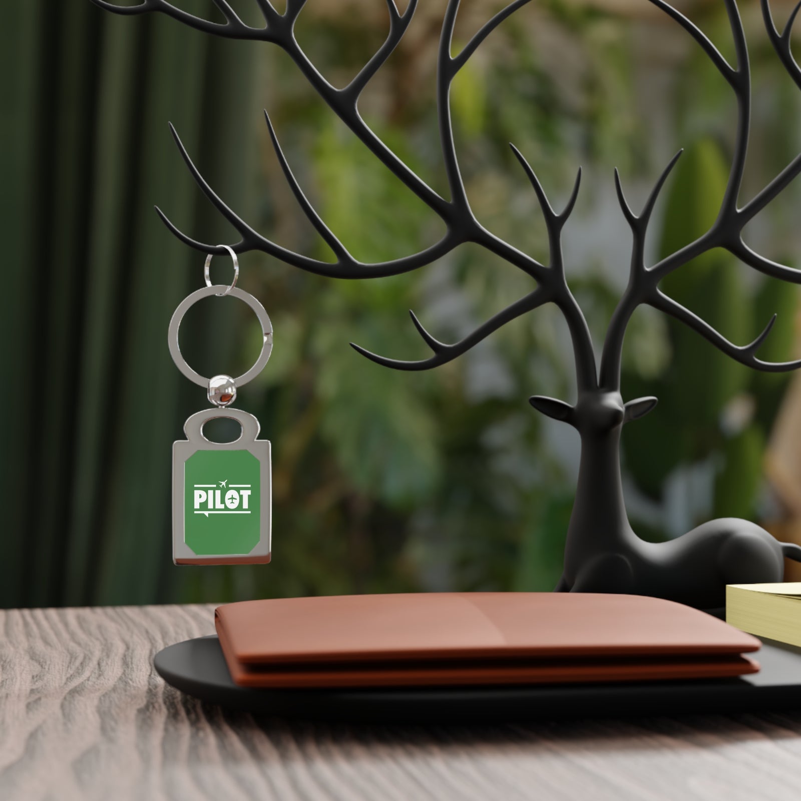 Pilot - Rectangle Keyring