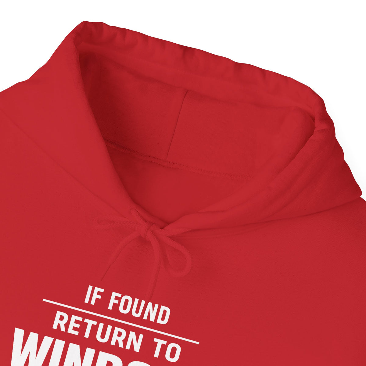 If Found Return to Window Seat - Pullover Hoodie