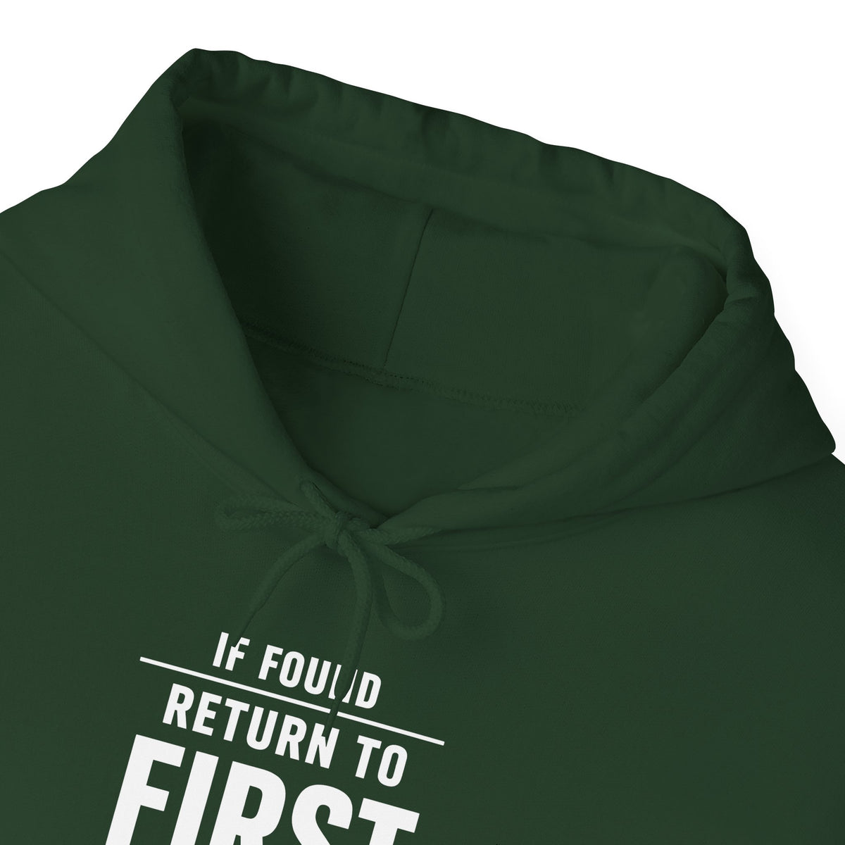 If Found: Return to First Class  - Pullover Hoodie