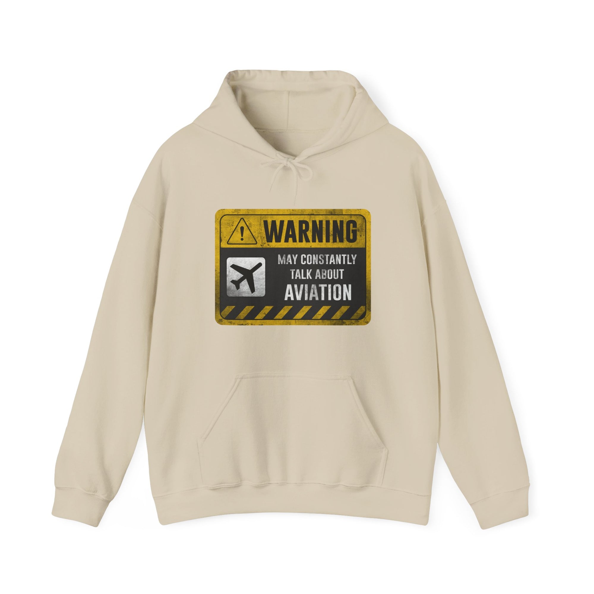 Warning May Constantly Talk About Aviation  - Pullover Hoodie
