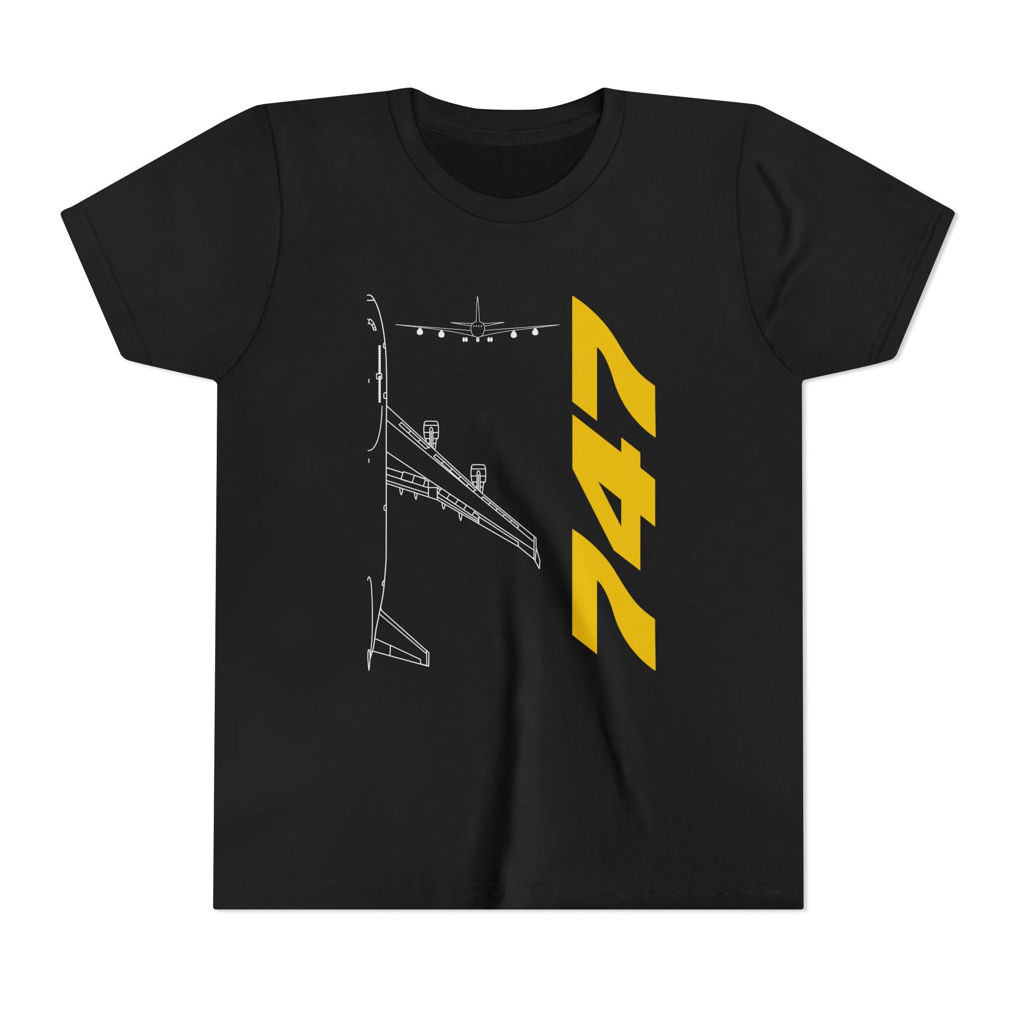 Boeing 747 - Unisex Youth Short Sleeve Tee