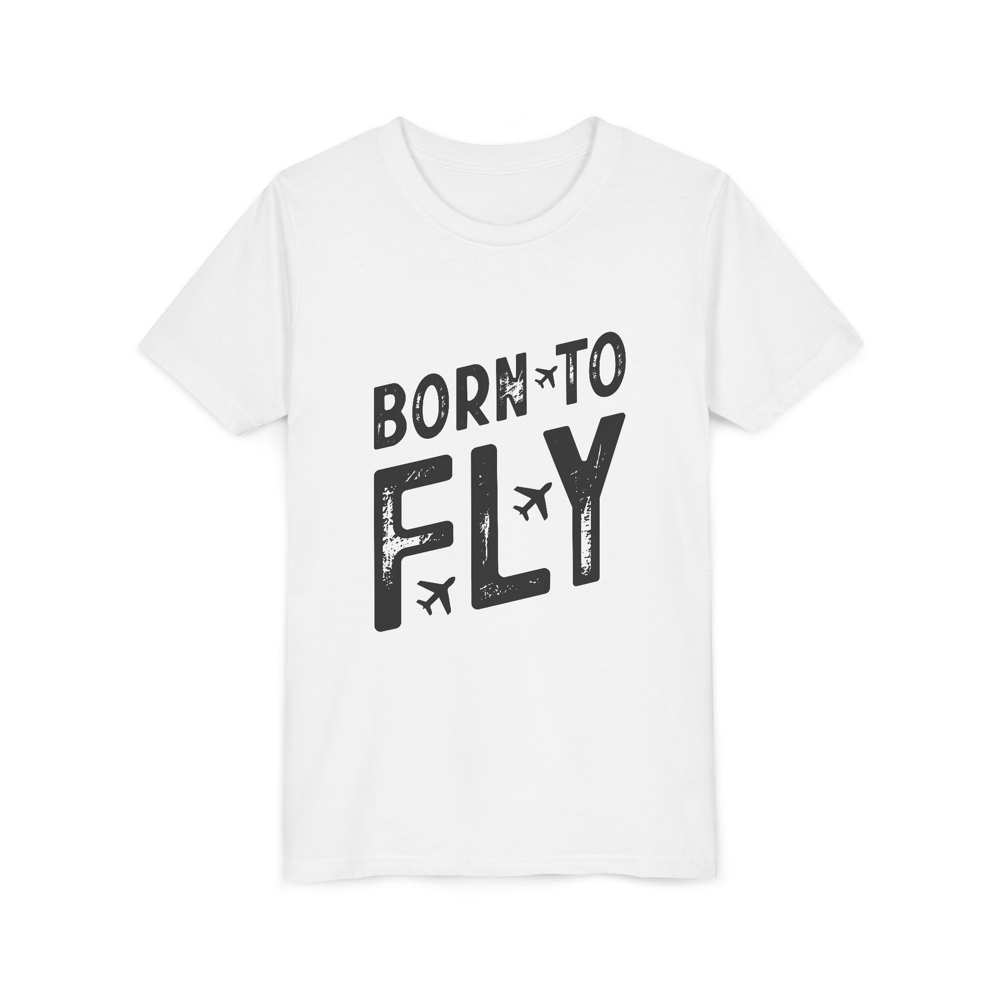 Born To Fly - Unisex Youth Short Sleeve Tee