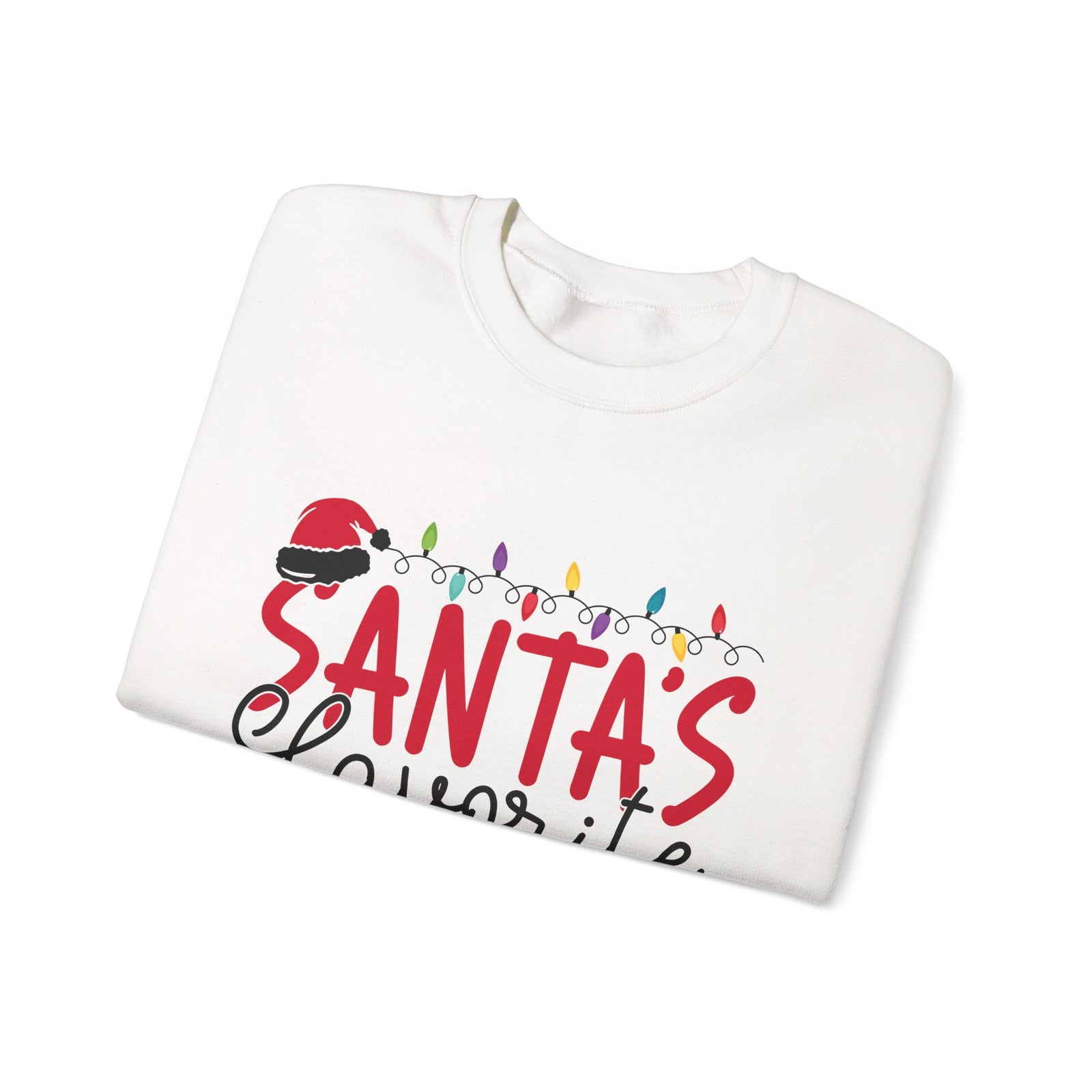 Santa’s favourite pilot Crewneck Sweatshirt - Travel Inspiring Cozy Apparel