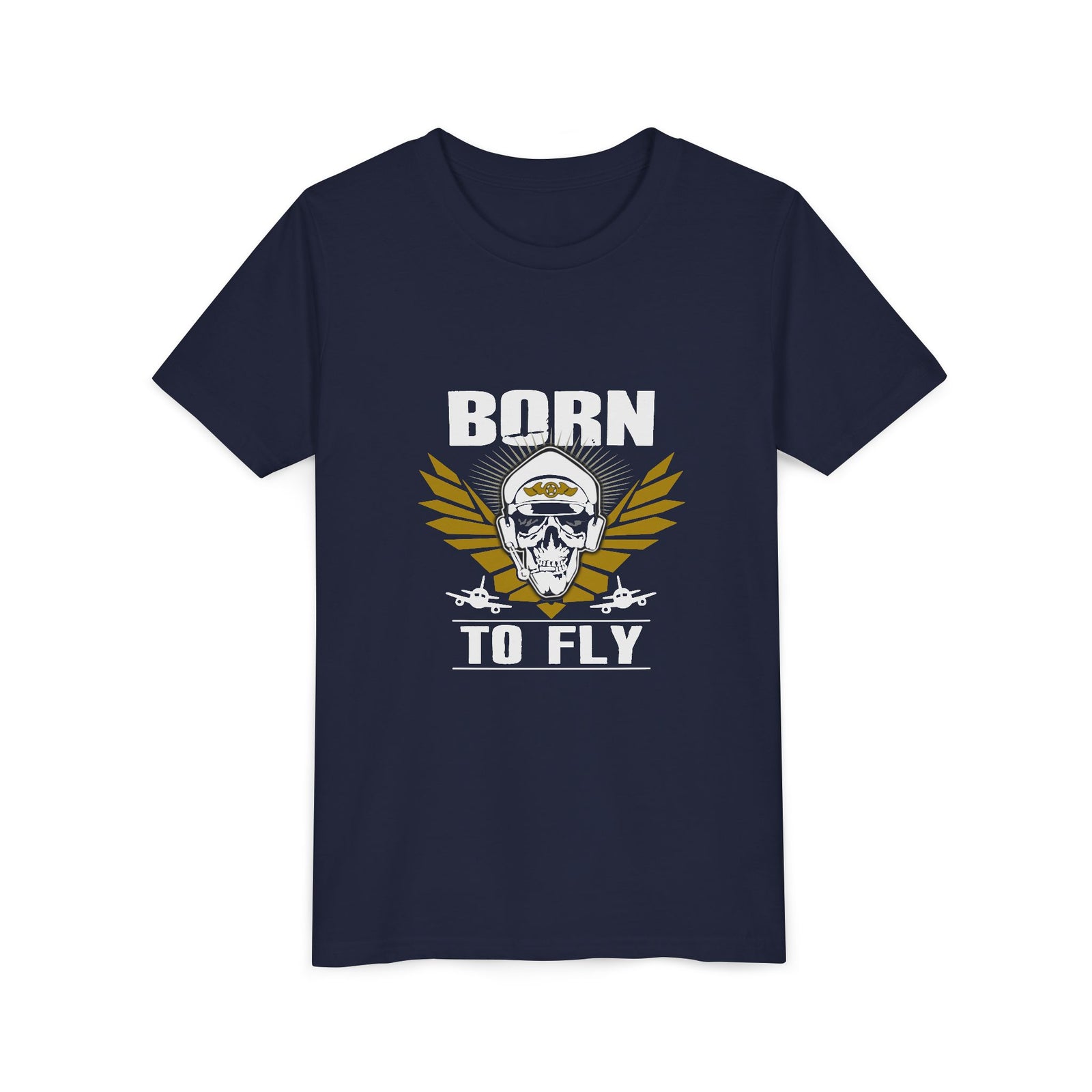 Born To Fly - Unisex Youth Short Sleeve Tee