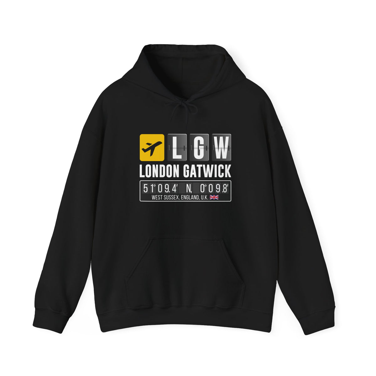 LGW London Gatwick  - Pullover Hoodie