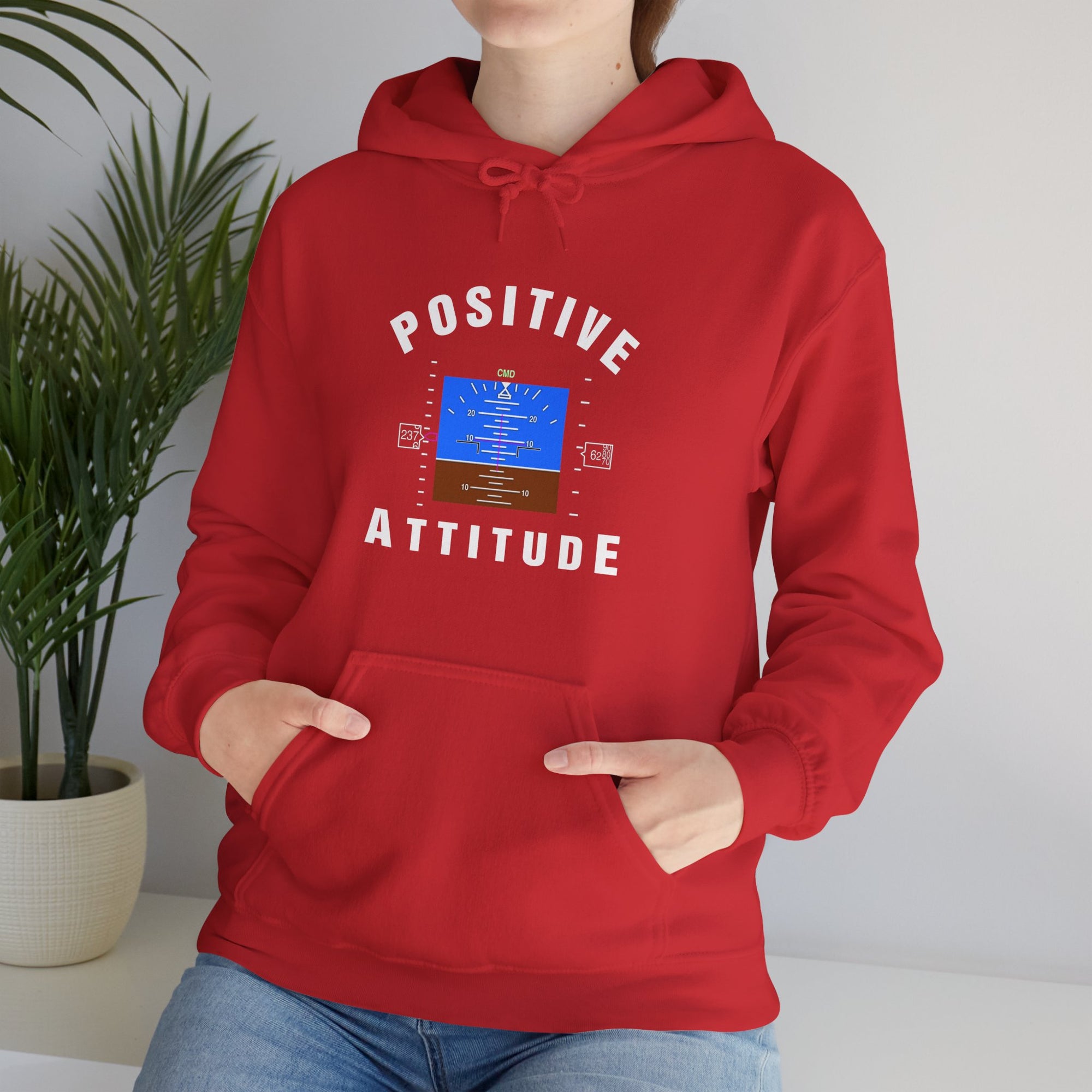 Positive Attitude - Pullover Hoodie