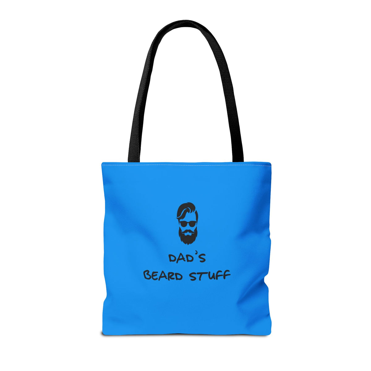Dads Beard Stuff Tote Bag — Printed Green Travel Tote