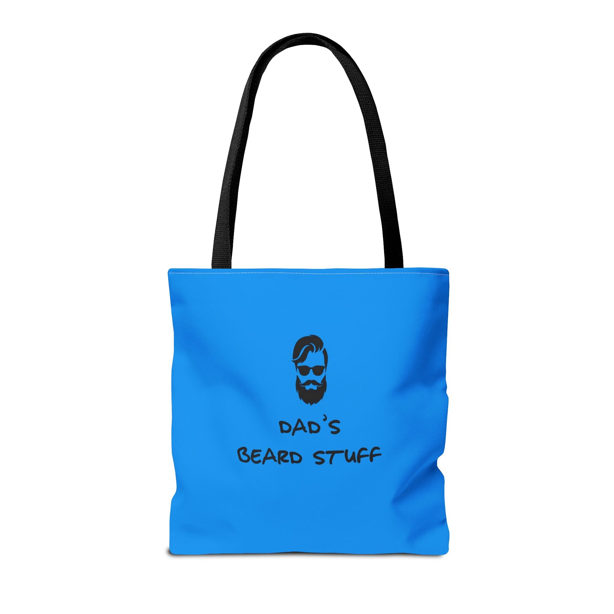 Dads Beard Stuff Tote Bag — Printed Green Travel Tote