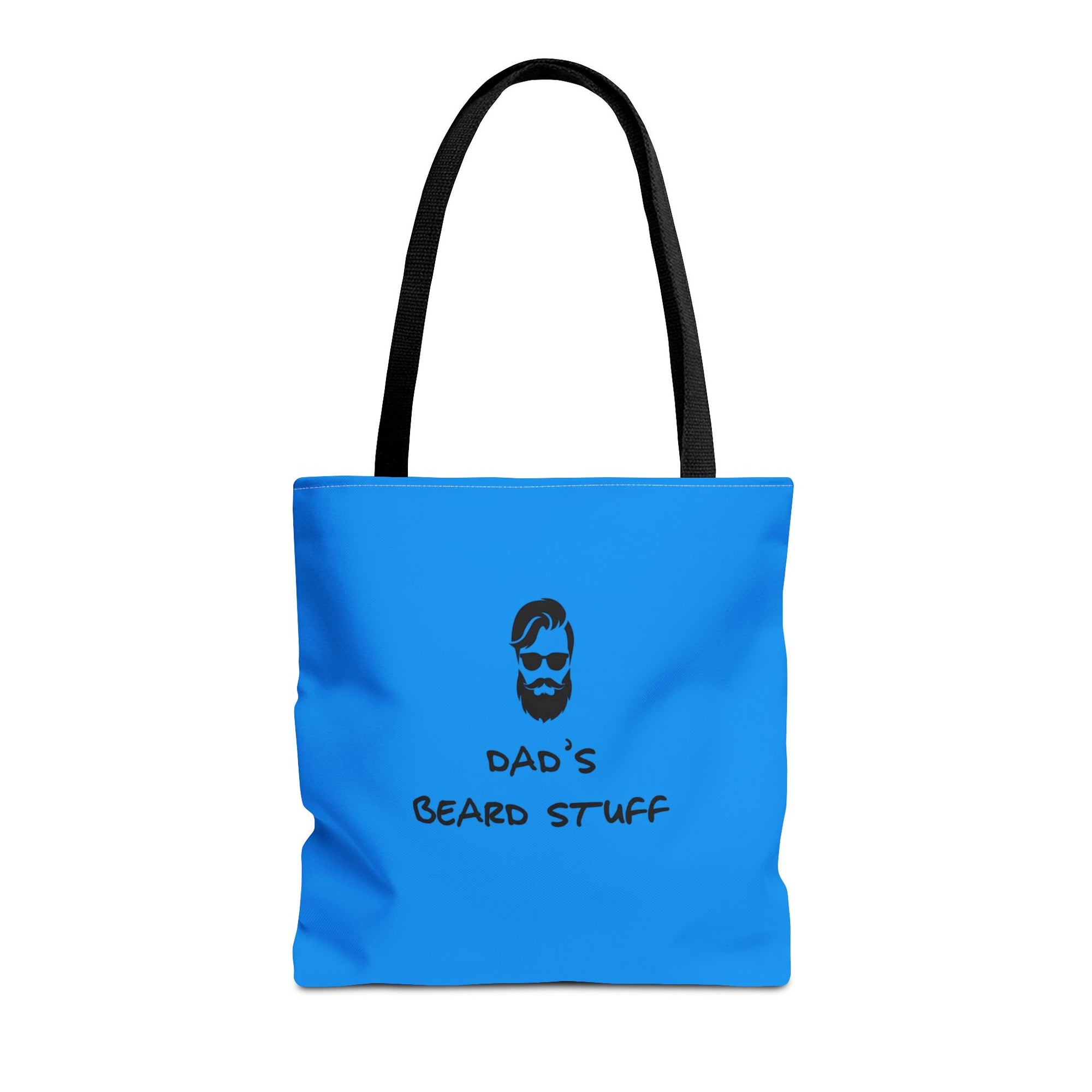 Dads Beard Stuff Tote Bag — Printed Green Travel Tote