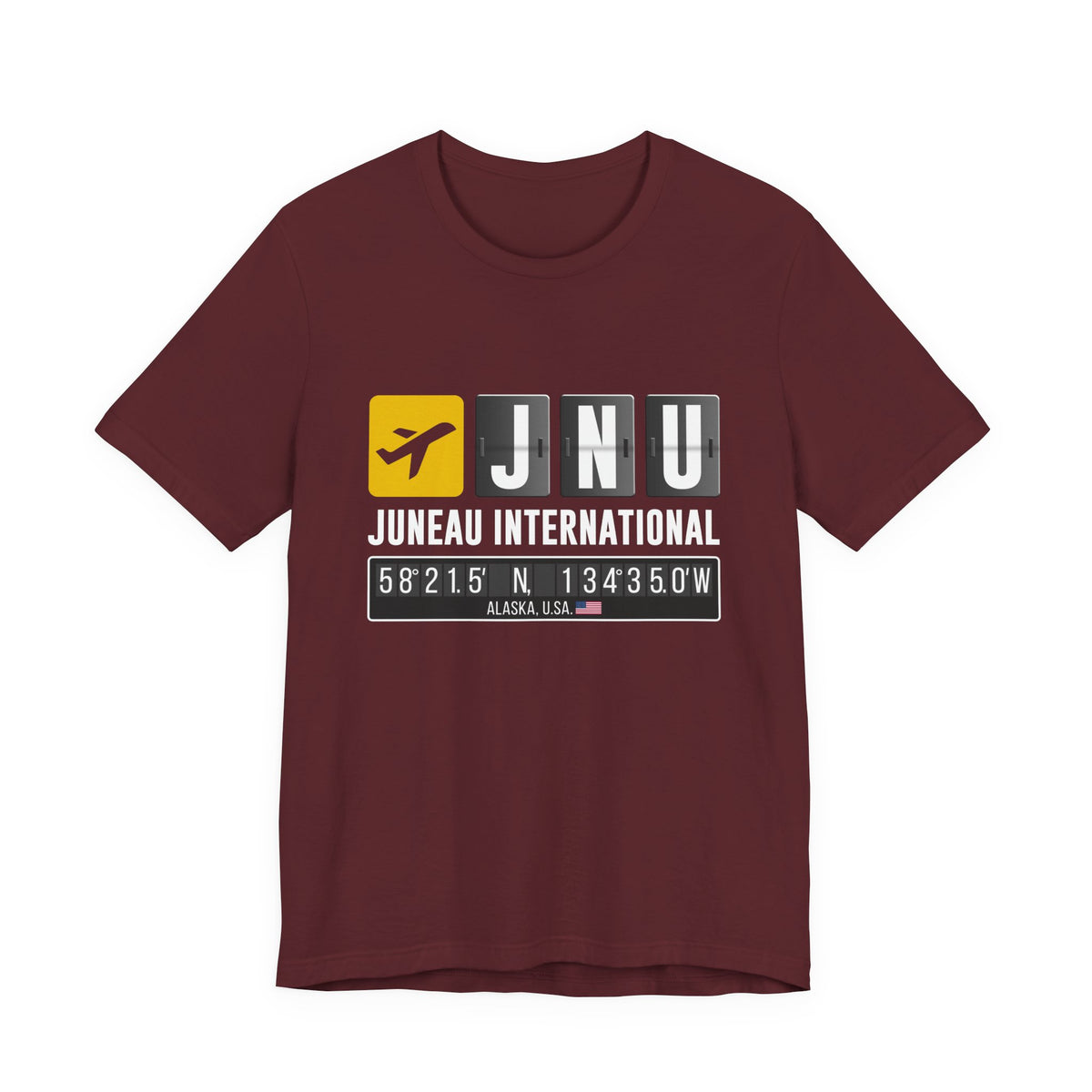 JNU Juneau International Airport - Unisex Jersey Tee