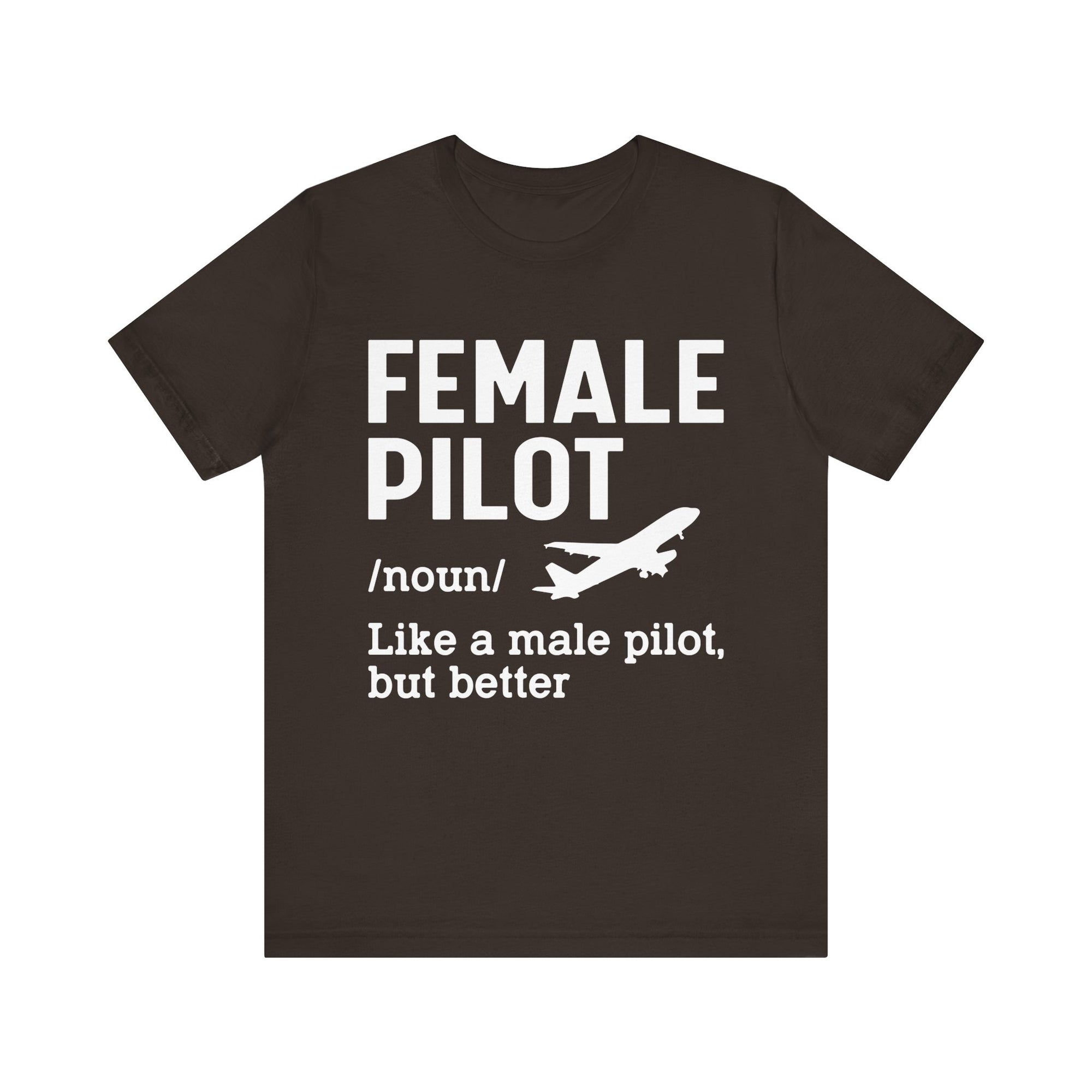 Female Pilot - Unisex Jersey Tee