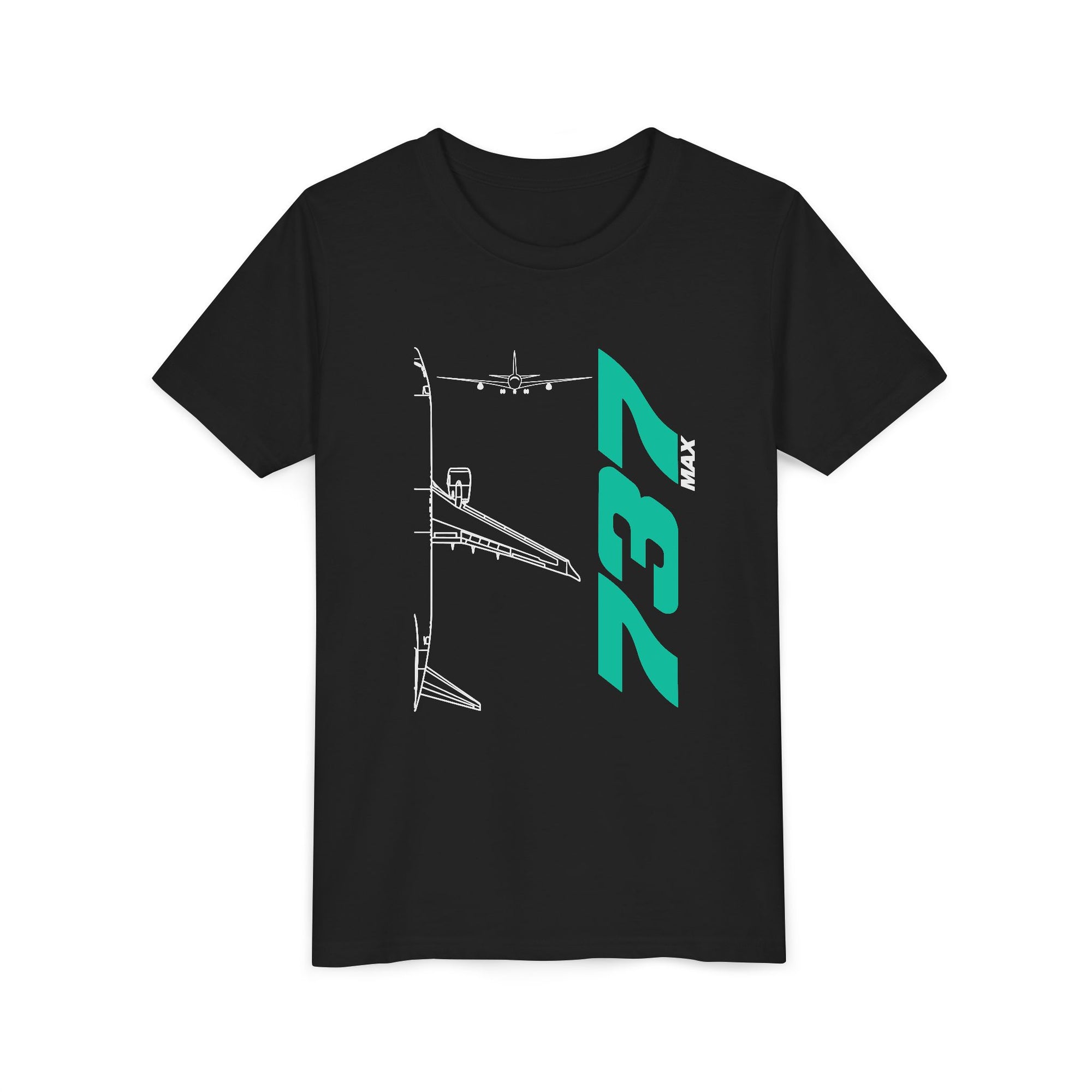 Boeing 737 Max - Unisex Youth Short Sleeve Tee