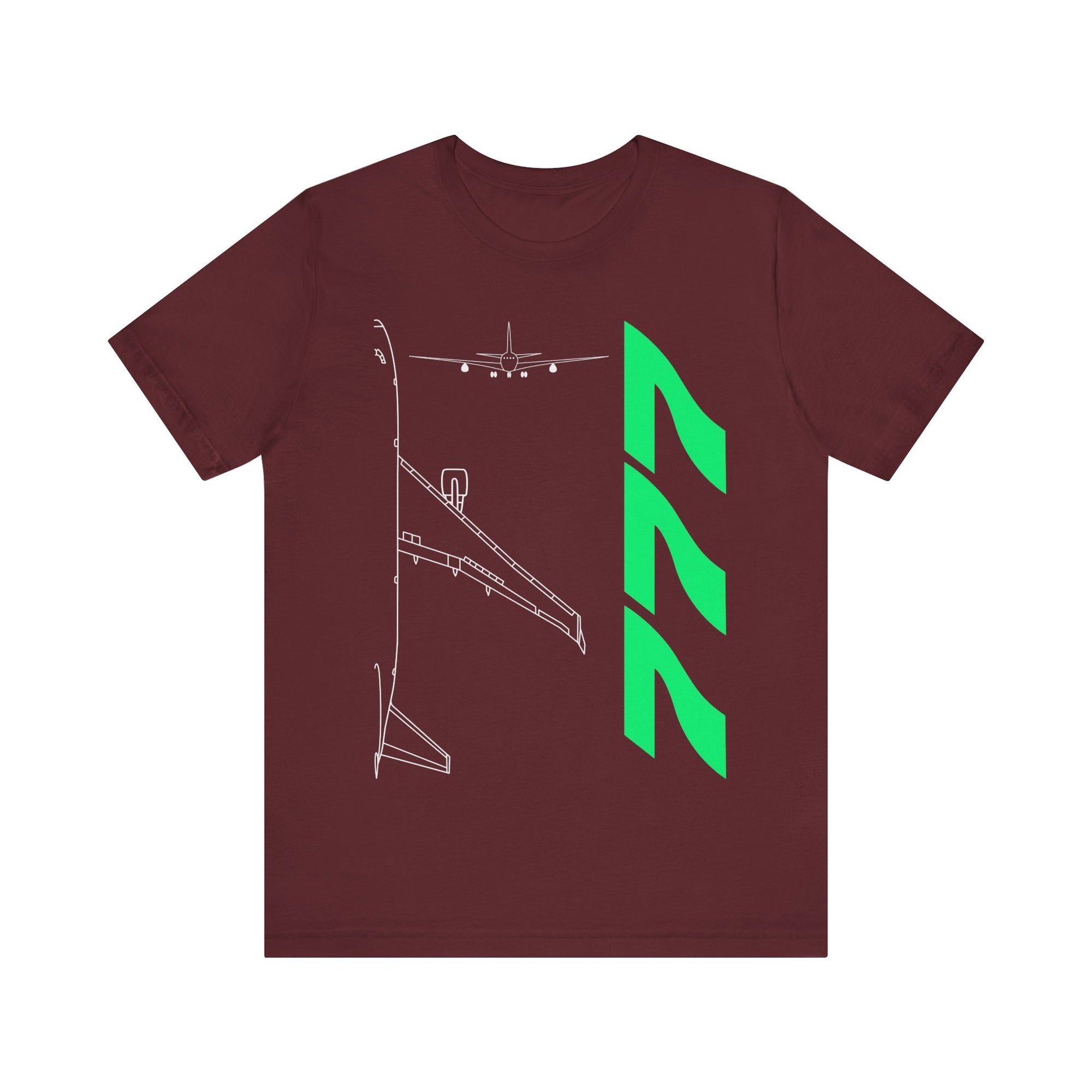 Boeing 777 Unisex Jersey Tee - Perfect for Aviation Enthusiasts