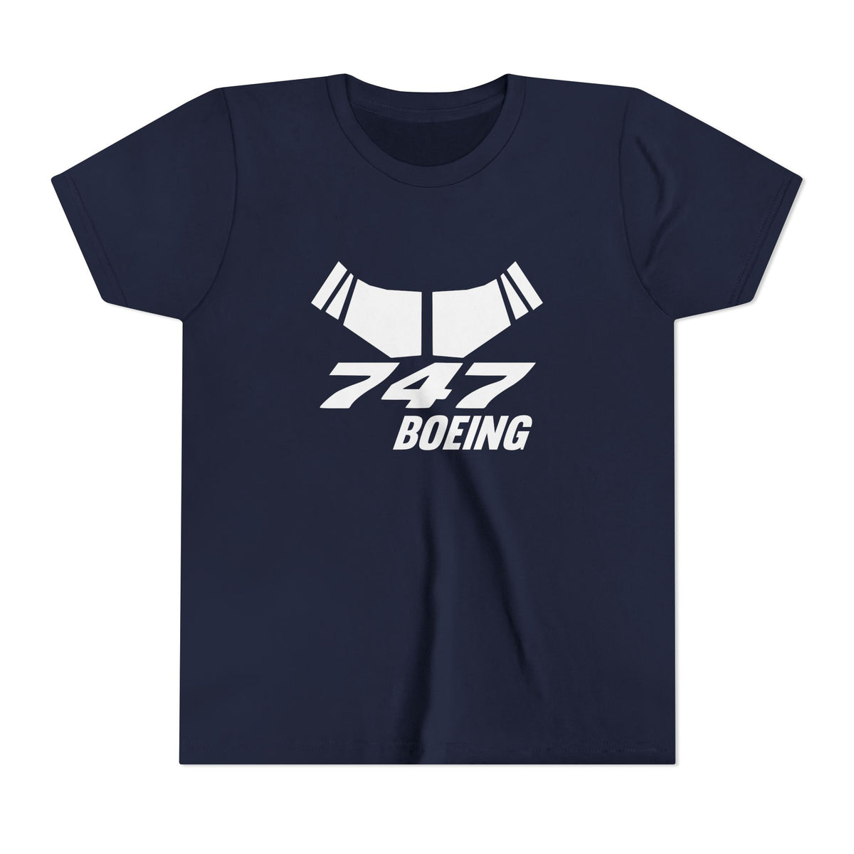Boeing 747 - Unisex Youth Short Sleeve Tee