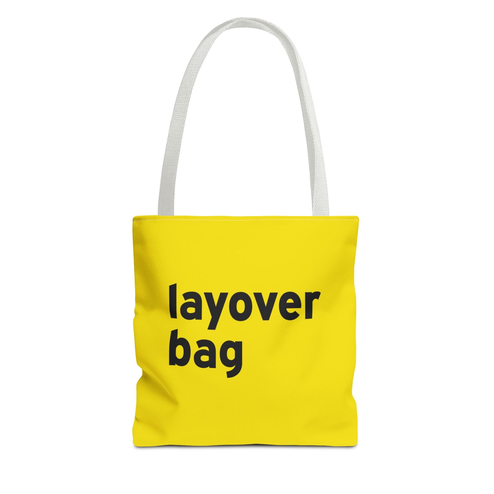 Layover Bag Tote Bag — Printed Green Travel Tote