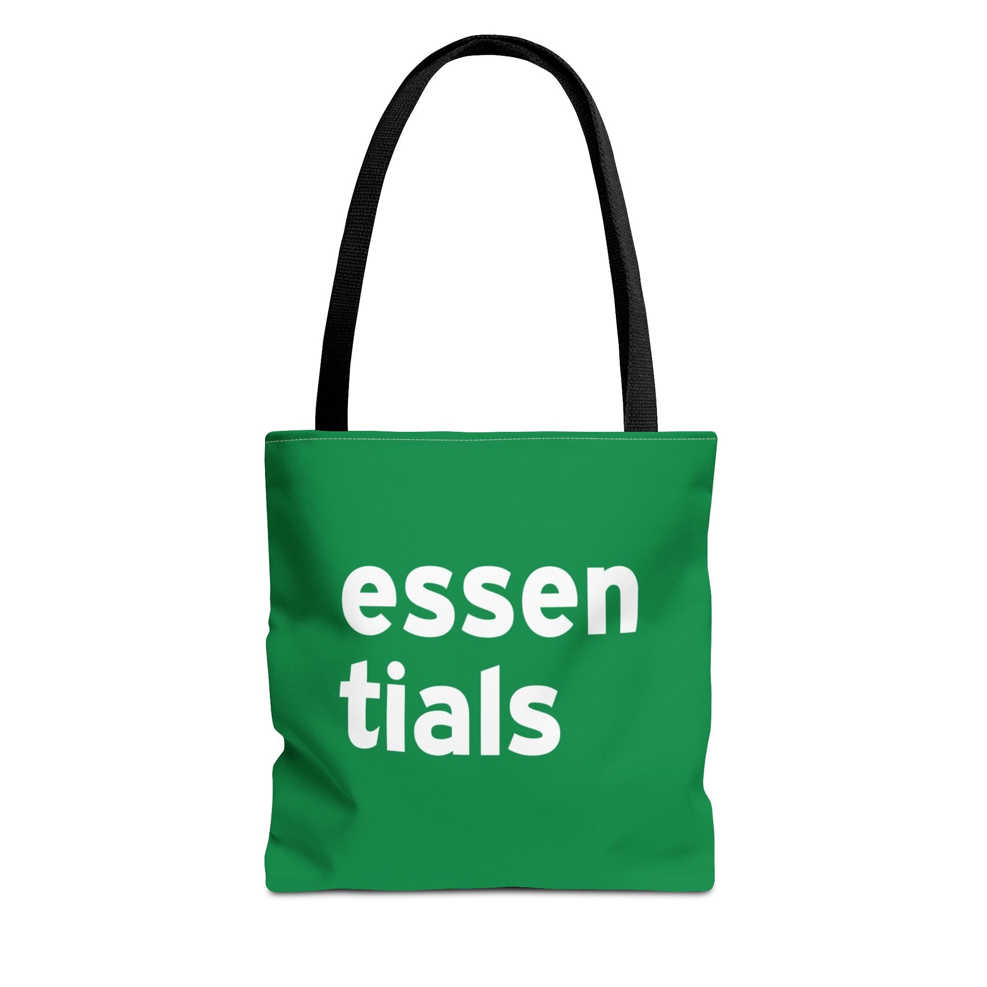 Essentials Tote Bag — Printed Green Travel Tote