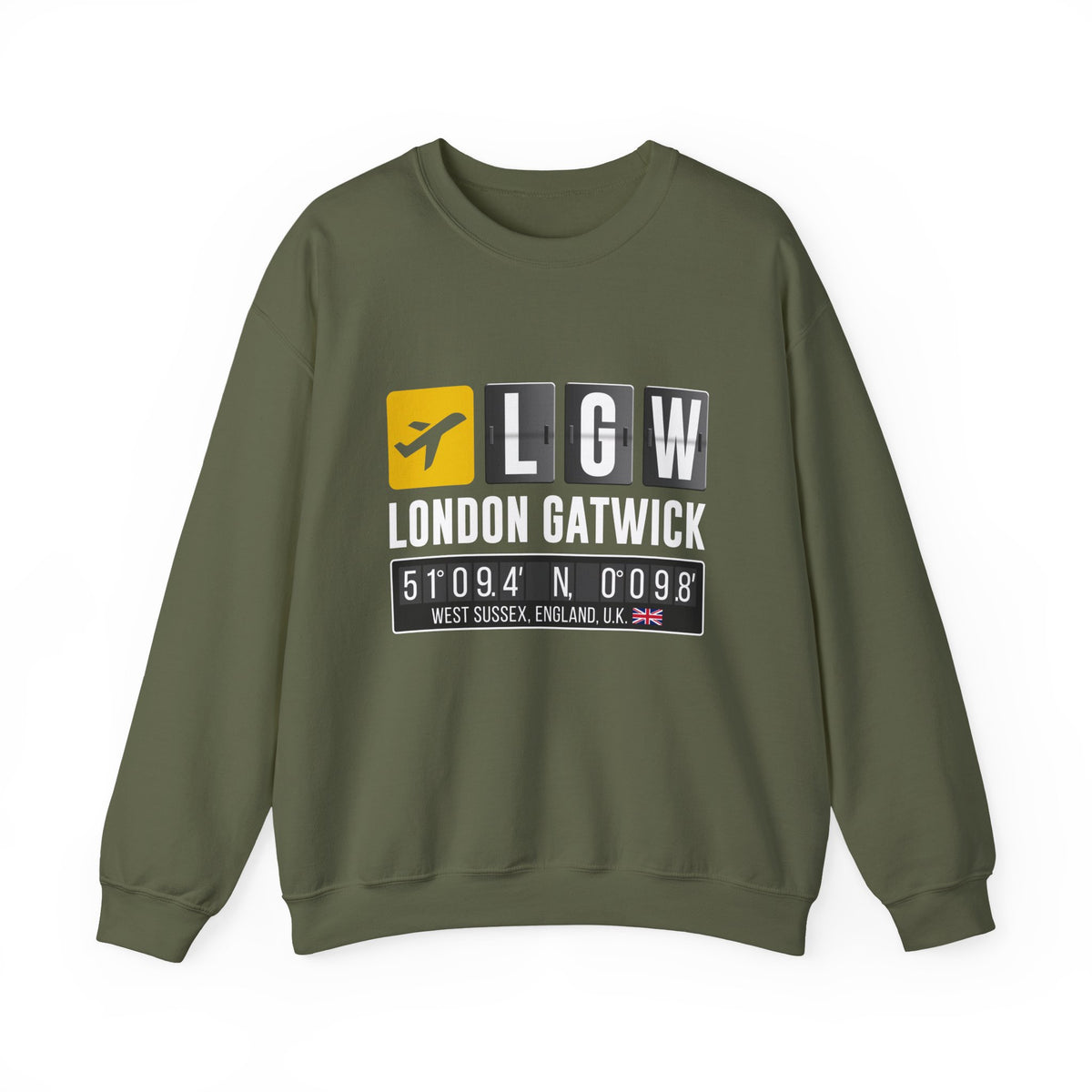 LGW London Gatwick    -  Crewneck Sweatshirt