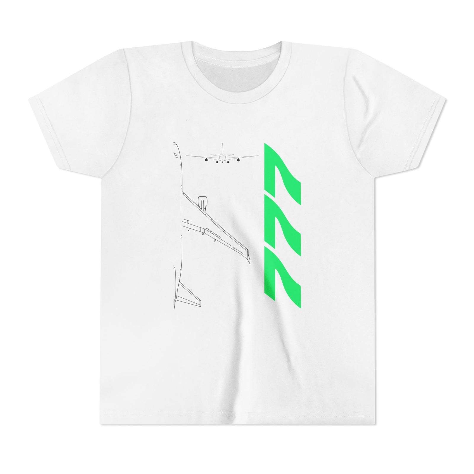 Boeing 777 - Unisex Youth Short Sleeve Tee