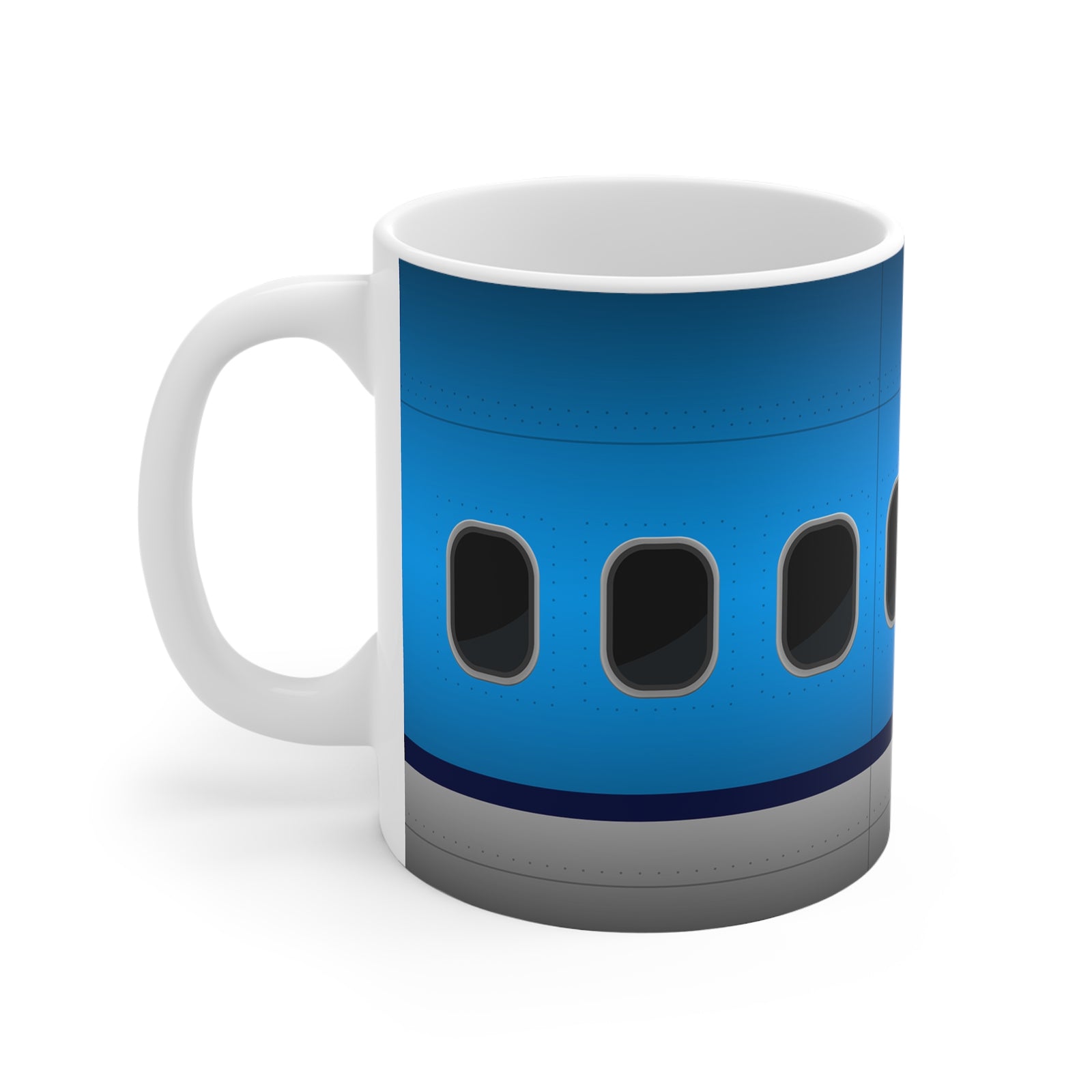 KL  - 11oz Ceramic Coffee Cup for Aviation Enthusiasts