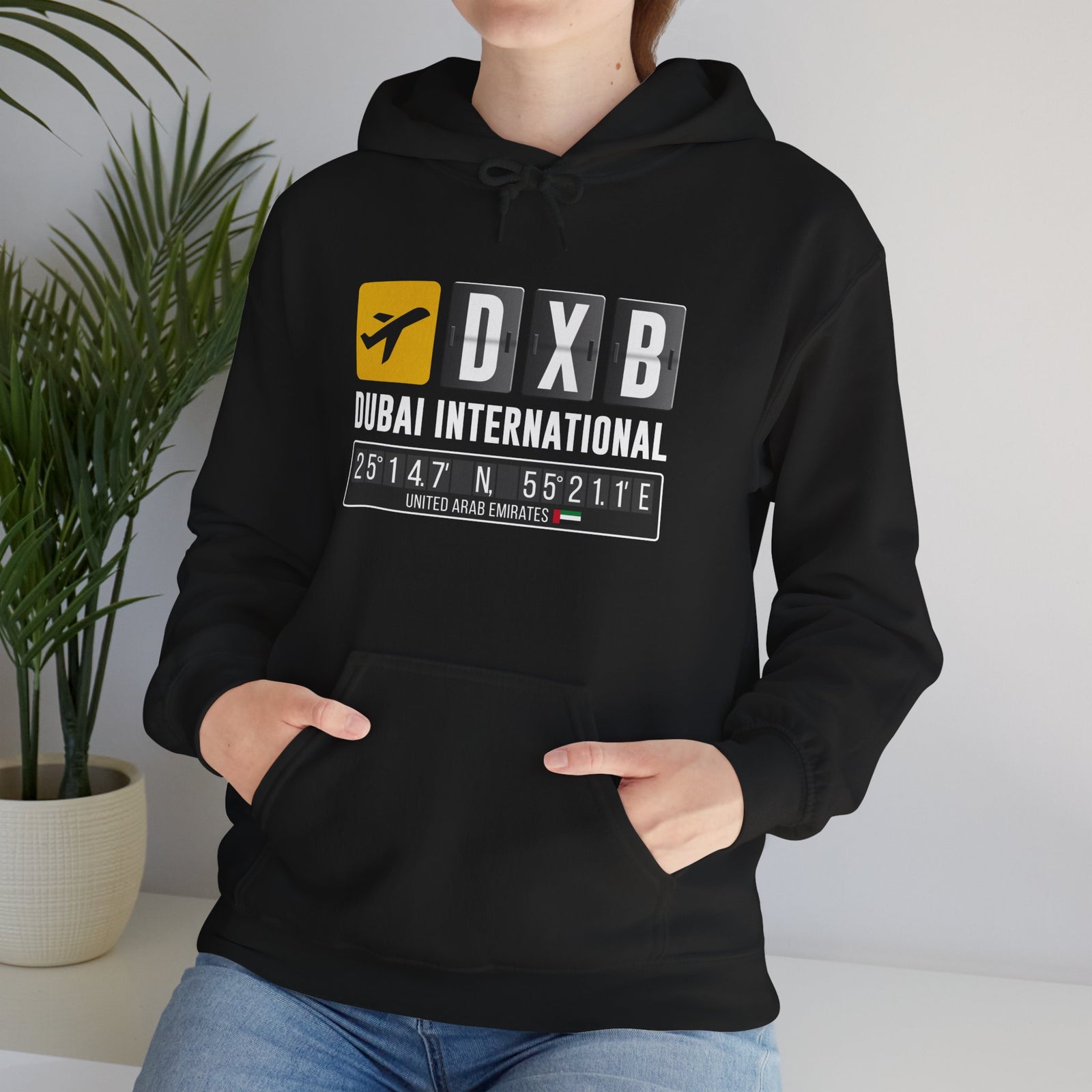 DXB Dubai International Airport   - Pullover Hoodie