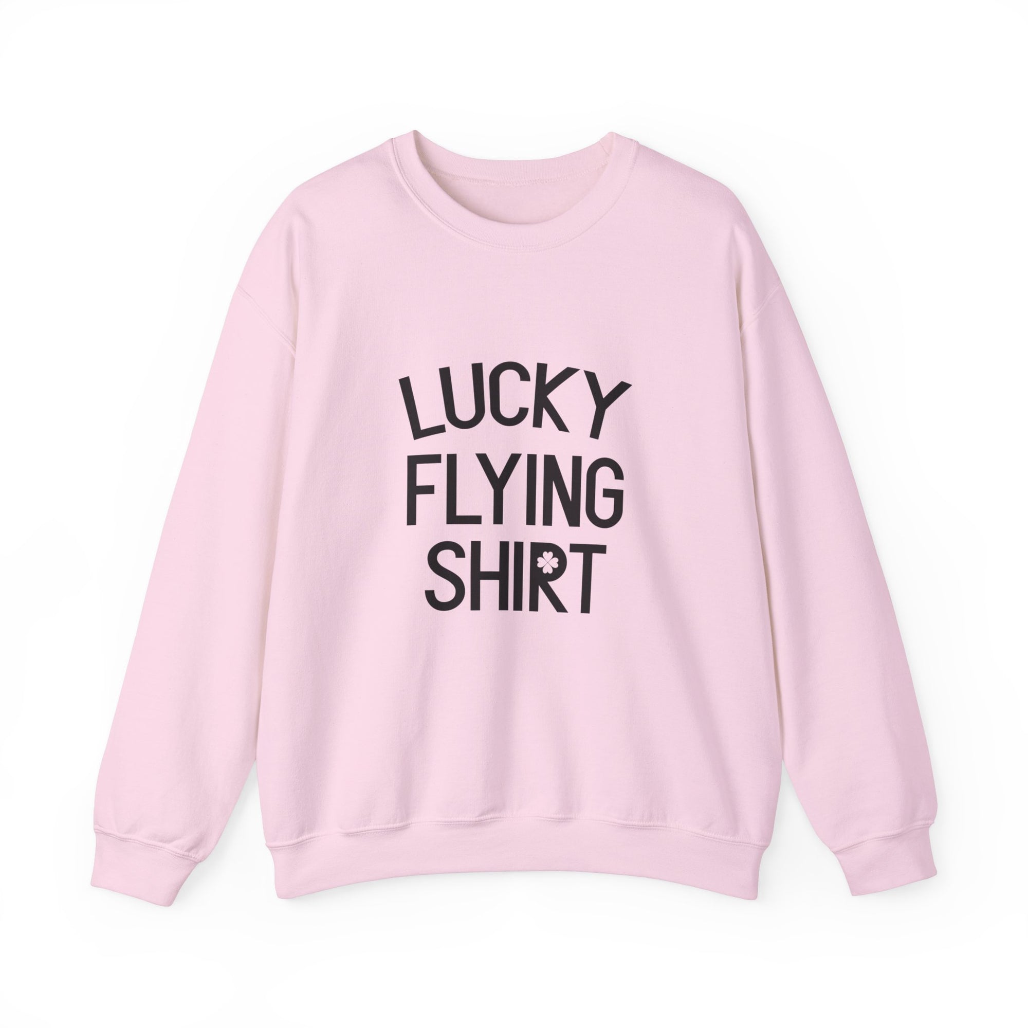 Lucky Flying Shirt  Crewneck Sweatshirt - Travel Inspiring Cozy Apparel