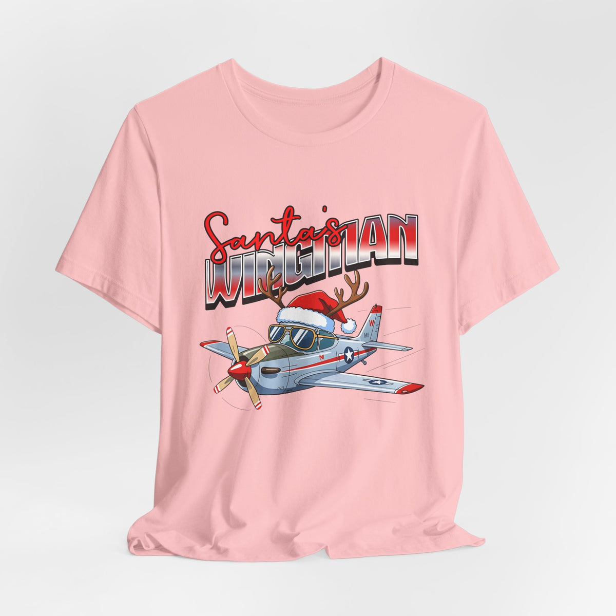 Santa’s wingman Unisex Jersey Tee - Perfect for Aviation Enthusiasts