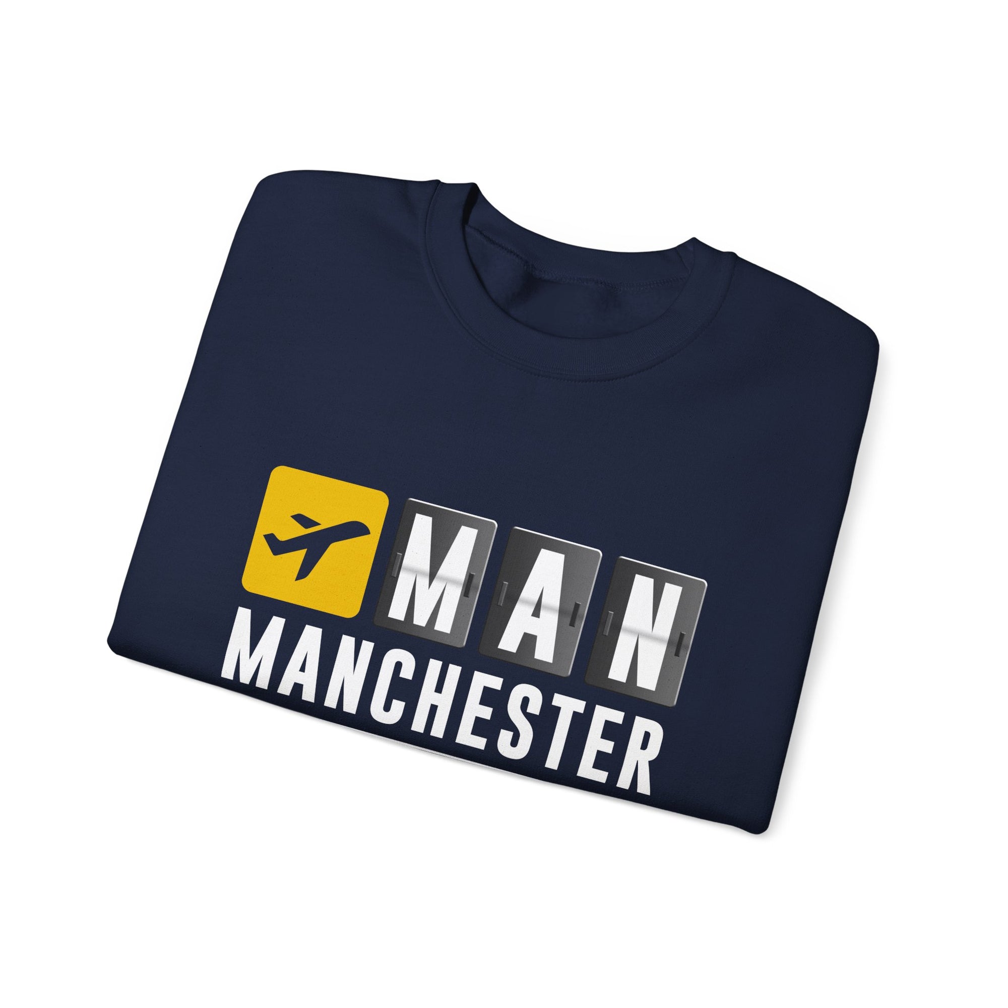 MAN Manchester Airport UK    -  Crewneck Sweatshirt