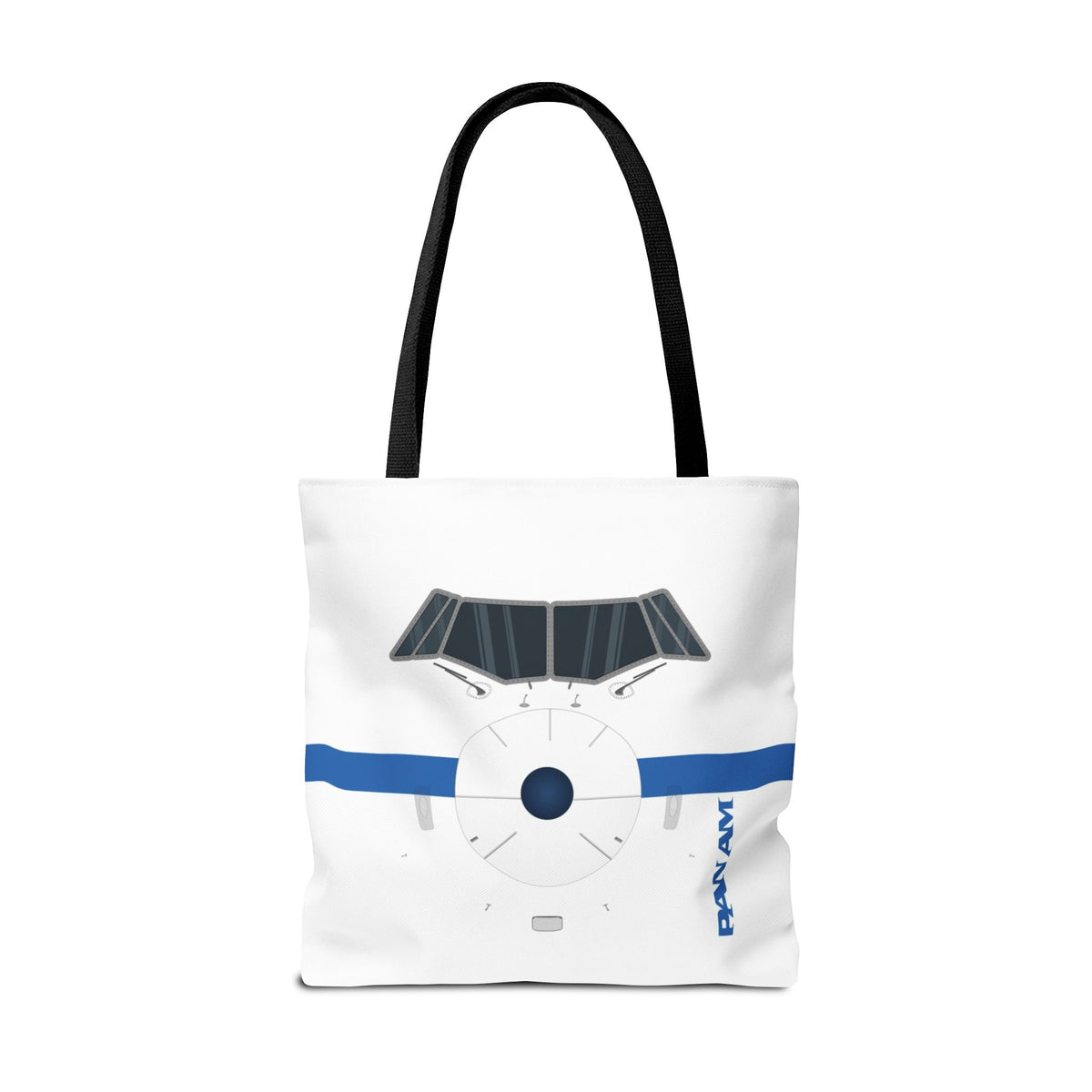 Pan Am Tote Bag — Printed Green Travel Tote