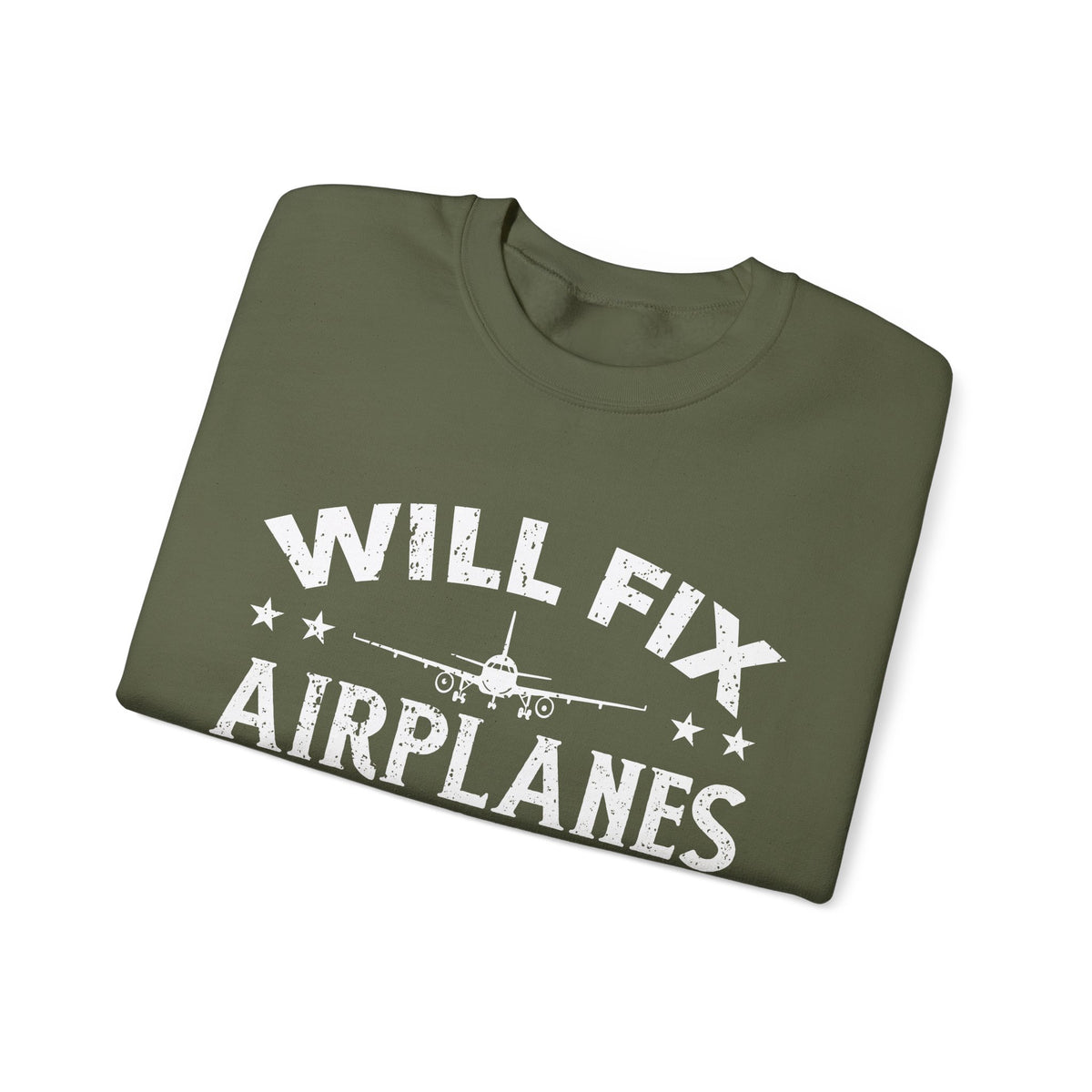 Will Fix Airplanes For Beer -  Unisex Crewneck Sweatshirt