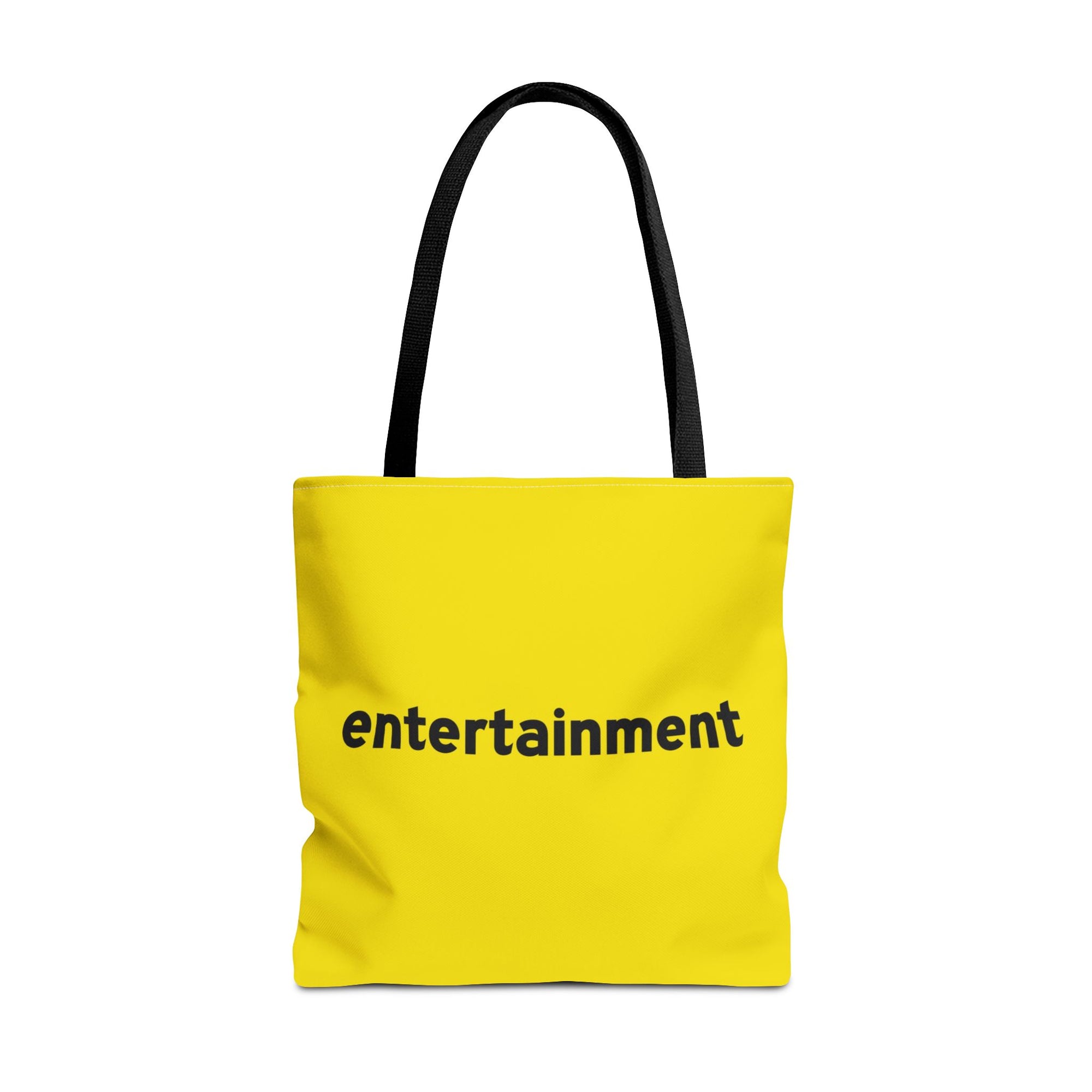 Entertainment Tote Bag — Printed Green Travel Tote