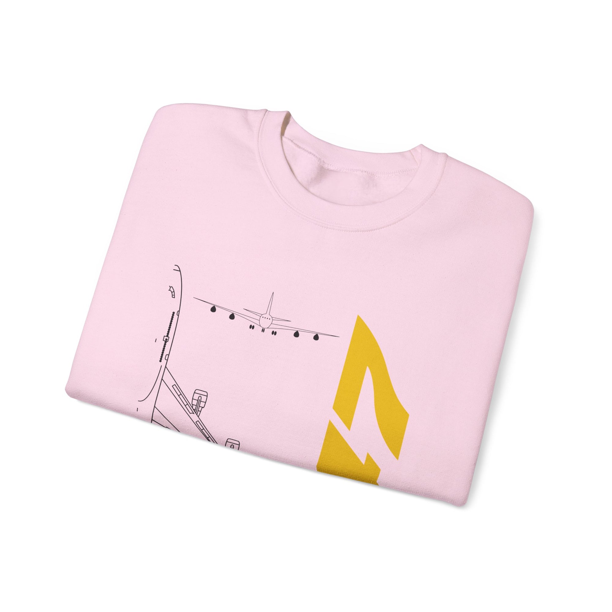 Boeing 747 Crewneck Sweatshirt - Travel Inspiring Cozy Apparel
